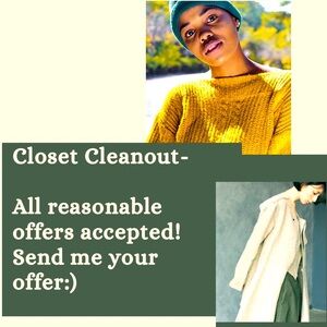 It’s Closet Clearance Time!